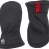 Hestra Fleece Liner Vanter Børn, Sort 1 Hestra Fleece Liner Vanter Børn, Sort -Campingtøj Butik hestra fleece liner mittens kids black 1