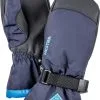 Hestra Gauntlet CZone Vanter B&oslash;rn, Bl&aring;/gr&aring; -Campingtøj Butik hestra gauntlet czone mittens kids dark navy turquise 6