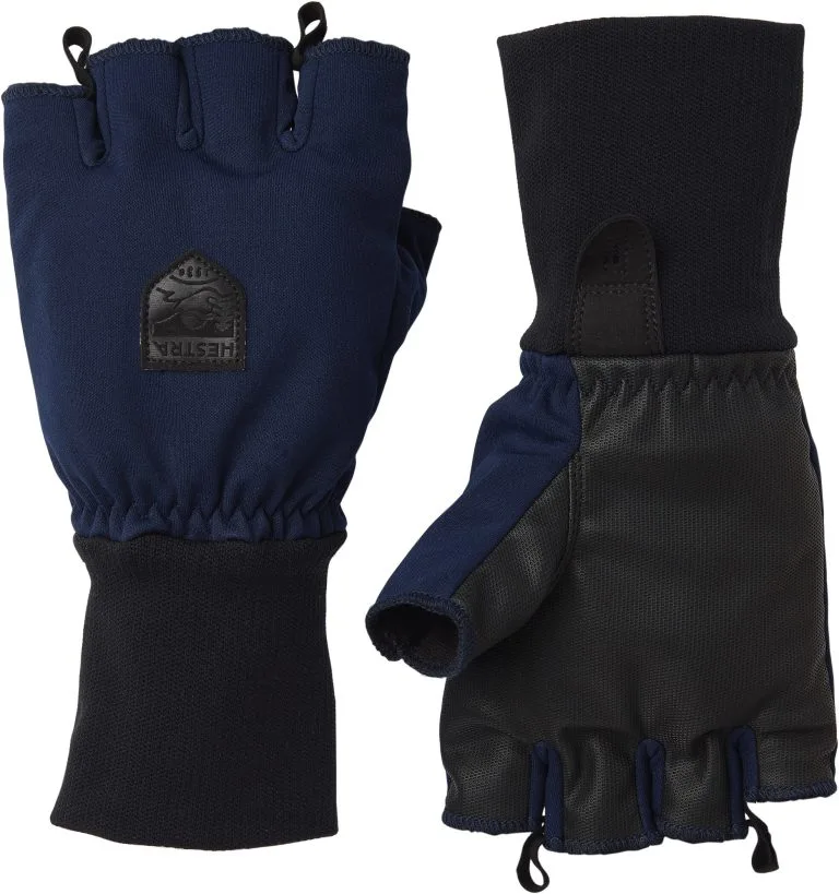 Hestra Infinium Korte Handsker, Sort/blå 3 Hestra Infinium Korte Handsker, Sort/blå