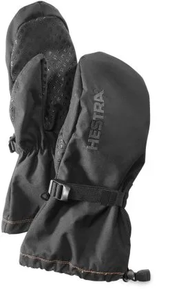 Hestra Pull Over Handsker, Sort