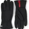 Hestra Touch Point Fleece Liner Handsker, Sort