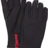 Hestra Touch Point Fleece Liner Handsker B&oslash;rn, Sort -Campingtøj Butik hestra touch point fleece liner gloves kids black 1
