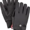 Hestra Windshield 5-finger Inderhandsker, Sort 1 Hestra Windshield 5-finger Inderhandsker, Sort -Campingtøj Butik hestra windshield 5 finger liner gloves black 1