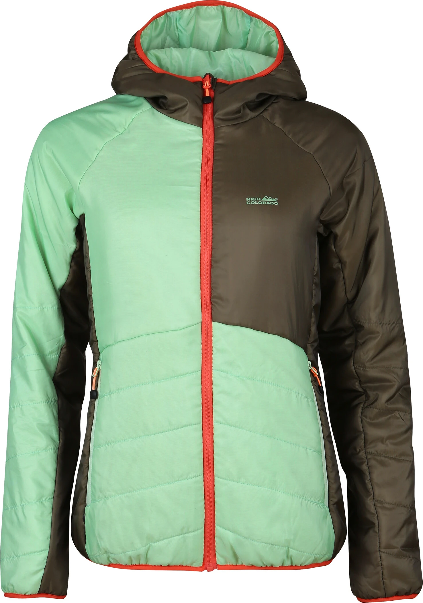 High Colorado Maipo 3 Vatteret Jakke Damer, Grøn/oliven 3 High Colorado Maipo 3 Vatteret Jakke Damer, Grøn/oliven