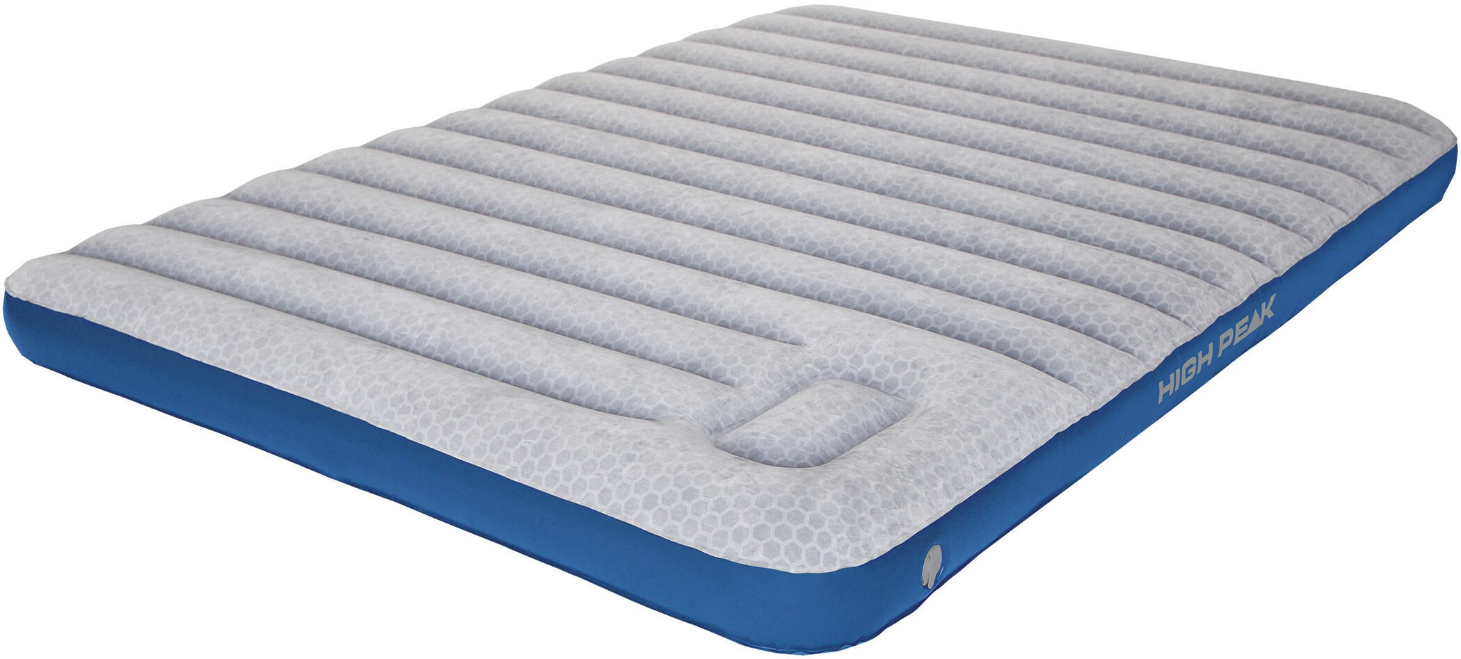 High Peak Cross Beam Double Senge Ekstra Lang, Grå/blå 3 High Peak Cross Beam Double Senge Ekstra Lang, Grå/blå