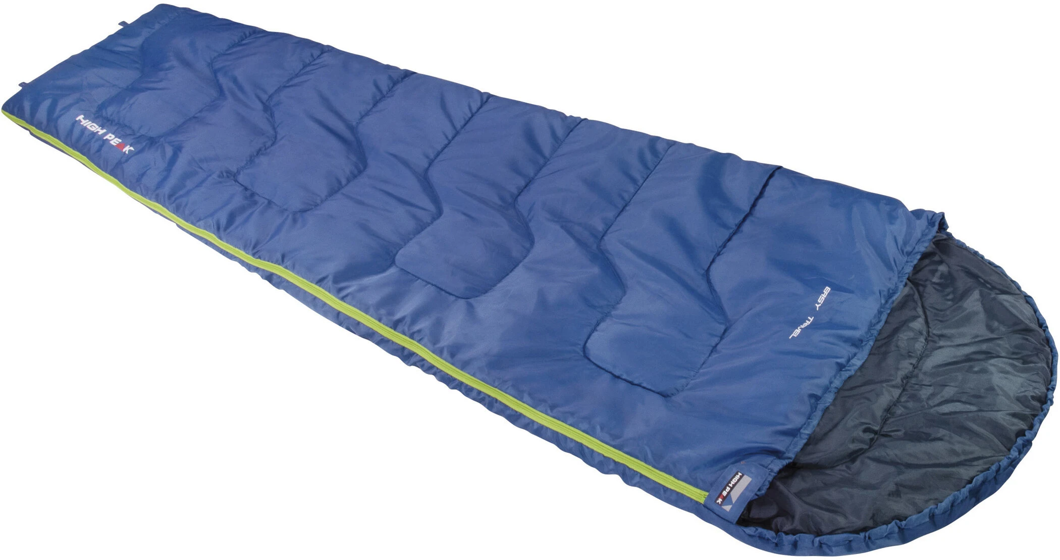 High Peak Easy Travel Sleeping Bag, Blå 3 High Peak Easy Travel Sleeping Bag, Blå