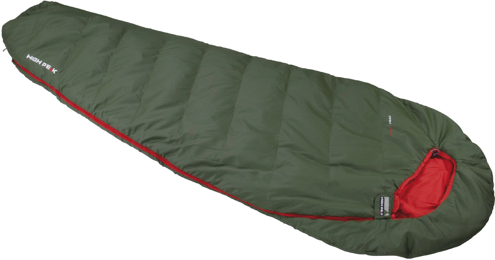 High Peak Pak 600 Sleeping Bag, Oliven 3 High Peak Pak 600 Sleeping Bag, Oliven