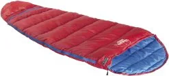 High Peak Tembo Vario Sleeping Bag, R&oslash;d/bl&aring;