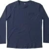 Houdini Cover Langærmet T-shirt Herrer, Sort 2 Houdini Cover Langærmet T-shirt Herrer, Sort -Campingtøj Butik houdini cover ls crew shirt men blue illusion 6