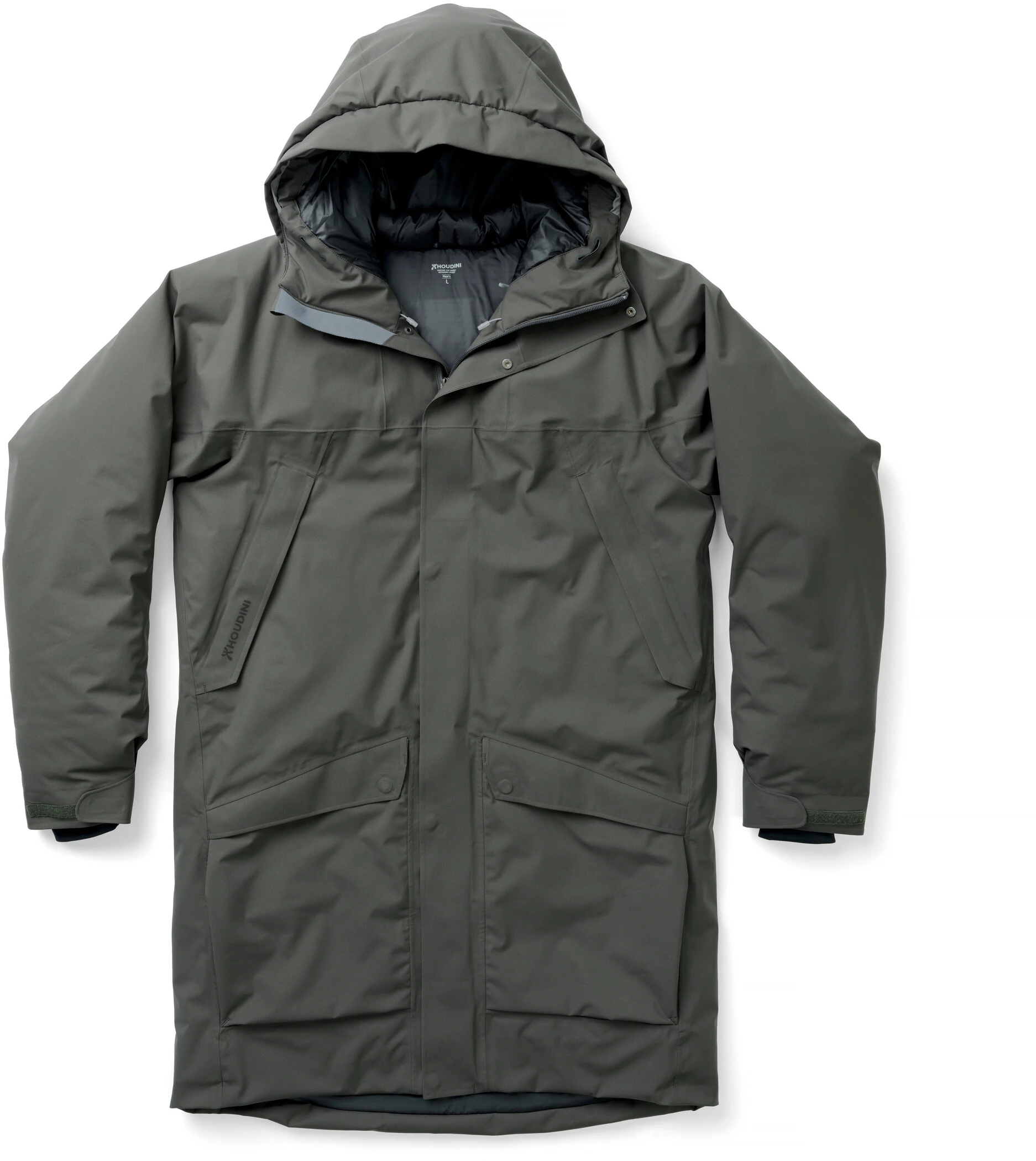 Houdini Fall In Parka Herrer, Sort 3 Houdini Fall In Parka Herrer, Sort