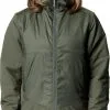 Houdini Moonwalk Jakke Damer, Bl&aring; -Campingtøj Butik houdini moonwalk jacket women baremark green 3