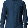 Houdini Tree LS Shirt Men, Blå 1 Houdini Tree LS Shirt Men, Blå -Campingtøj Butik houdini tree ls shirt men big blue light 7