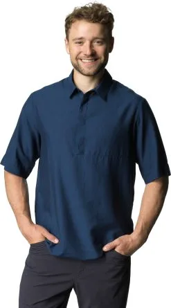 Houdini Tree Polo Shirt Men, Sort