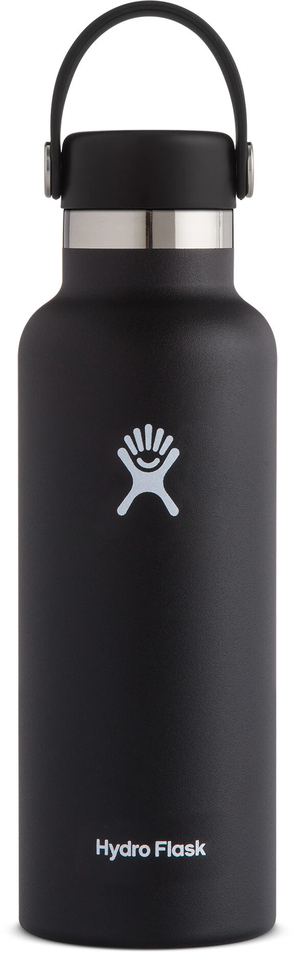 Hydro Flask Standard Mouth Flaske Med Standard Flex Cap 532ml, Hvid 3 Hydro Flask Standard Mouth Flaske Med Standard Flex Cap 532ml, Hvid