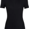 Icebreaker 175 Everyday T-shirt Damer, Sort -Campingtøj Butik icebreaker 175 everyday underklaeder dam black 4