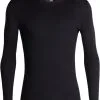 Icebreaker 200 Oasis LS Bes&aelig;tningsdel Herrer, Gr&aring; -Campingtøj Butik icebreaker 200 oasis underklaeder herr black 5 2