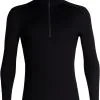 Icebreaker 260 Tech LS Half-Zip Top Herrer, Brun -Campingtøj Butik icebreaker 260 tech ls half zip top men svart 5
