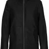 Icebreaker Felted Merino Jakke Med H&aelig;tte Damer, Gr&aring; -Campingtøj Butik icebreaker felted merino hooded jacket women black 9