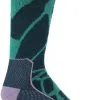 Icebreaker Hike+ Fractured Landscapes Medium Crew Socks Women, Violet/r&oslash;d -Campingtøj Butik icebreaker hike fractured landscapes medium crew socks women fresh greenglory prplegze 4 1
