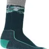 Icebreaker Hike+ Sedimentary Medium Crew Socks Men, Gr&oslash;n/gr&aring; -Campingtøj Butik icebreaker hike sedimentary medium crew socks men green glory fresh 2