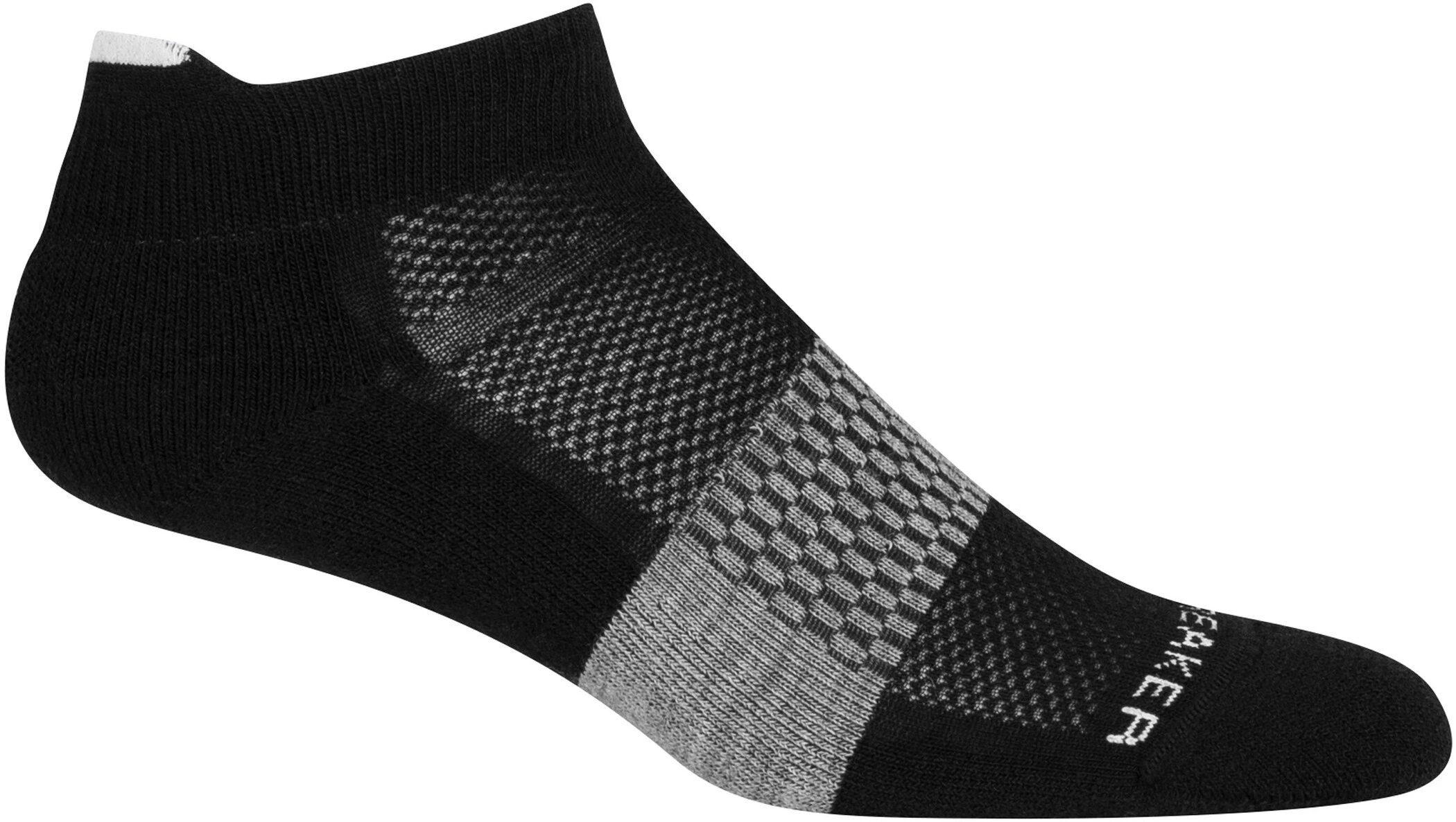 Icebreaker Multisport Light Micro Strømper Damer, Sort/grå 3 Icebreaker Multisport Light Micro Strømper Damer, Sort/grå