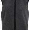Icebreaker RealFleece High Pile-vest Herrer, Grå 2 Icebreaker RealFleece High Pile-vest Herrer, Grå -Campingtøj Butik icebreaker realfleece high pile vest men gritstone heather black 2