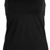 Icebreaker Siren BH Cami Damer, Gr&aring; -Campingtøj Butik icebreaker siren bra cami women black 7