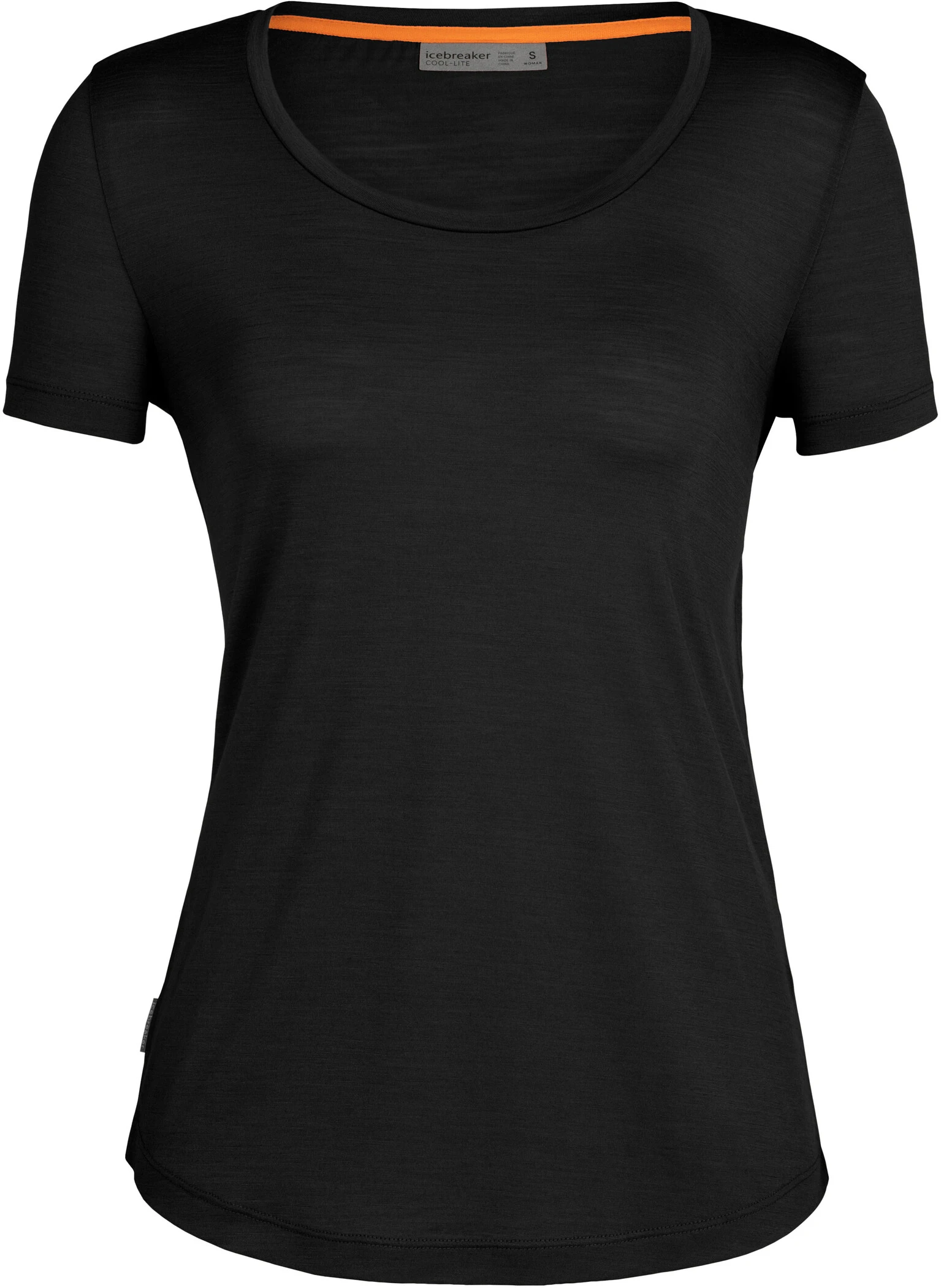 Icebreaker Sphere II SS Scoop Tee Women, Sort 3 Icebreaker Sphere II SS Scoop Tee Women, Sort