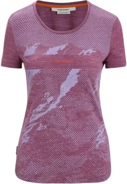 Icebreaker Sphere II Trail SS Tee Women, Violet