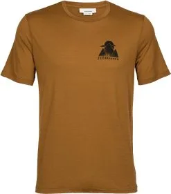 Icebreaker Tech Lite II Alp Ascension SS Tee Herrer, Brun