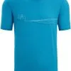 Icebreaker Tech Lite II Cadence Paths SS Tee Men, Bl&aring; -Campingtøj Butik icebreaker tech lite ii cadence paths ss tee men geo blue 6 2