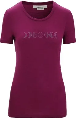 Icebreaker Tech Lite II Moon Phase SS Tee Women, Violet