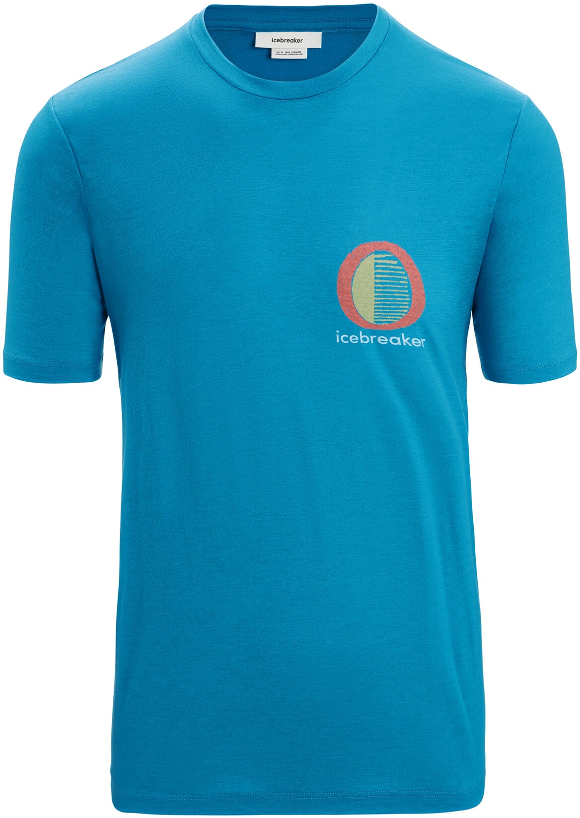 Icebreaker Tech Lite II Spring Glow SS Tee Men, Grå 3 Icebreaker Tech Lite II Spring Glow SS Tee Men, Grå