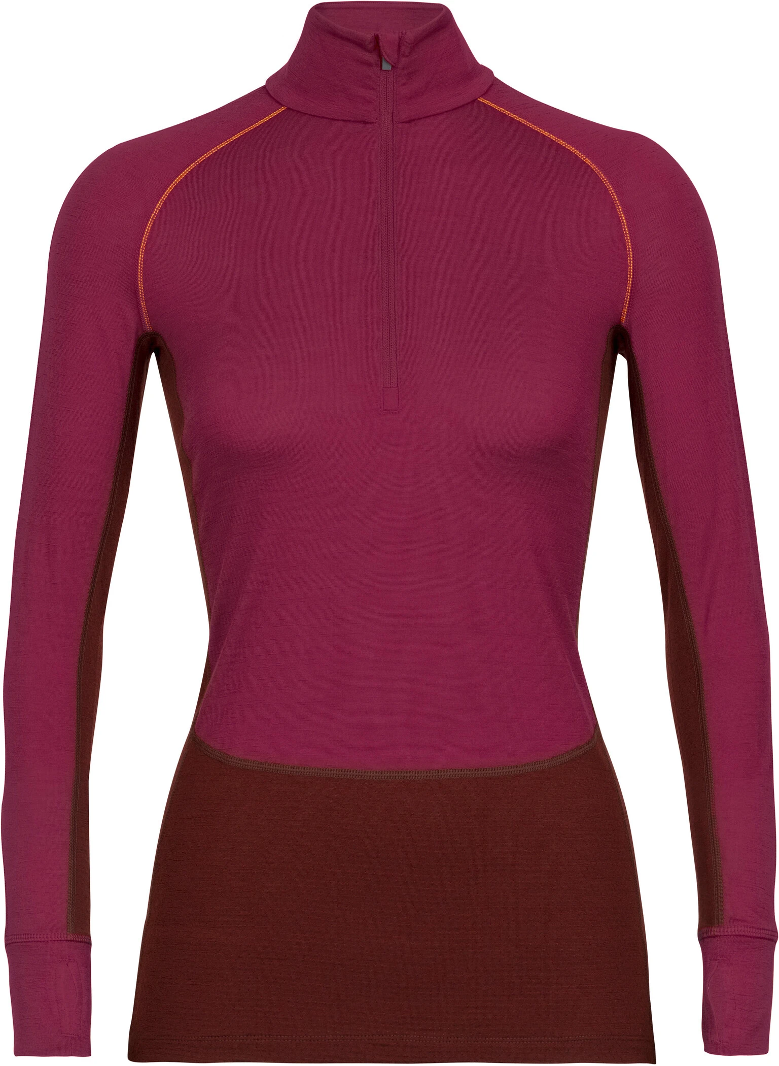 Icebreaker ZoneKnit 260 LS Halv Lynlås Skjorte Damer, Violet 3 Icebreaker ZoneKnit 260 LS Halv Lynlås Skjorte Damer, Violet