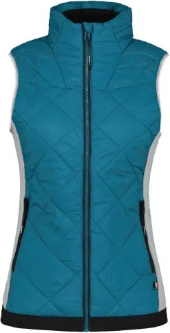 Icepeak Dahn Vest Damer, Petroleumsgr&oslash;n