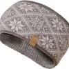Ivanhoe Of Sweden Freya Hovedb&aring;nd Damer, Oliven/hvid -Campingtøj Butik ivanhoe of sweden freya headband women grey marl 2