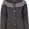 Ivanhoe Of Sweden Sire Cardigan Damer, Hvid/pink -Campingtøj Butik ivanhoe of sweden sire cardigan women graphite marl 2 1