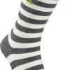 Ivanhoe Of Sweden Stripe Uldsokker, Gr&aring;/hvid -Campingtøj Butik ivanhoe of sweden stripe wool socks grey 1
