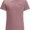 Jack Wolfskin Active Solid Tee Kids, Violet 2 Jack Wolfskin Active Solid Tee Kids, Violet -Campingtøj Butik jack wolfskin active solid tee kids ash mauve 2 1