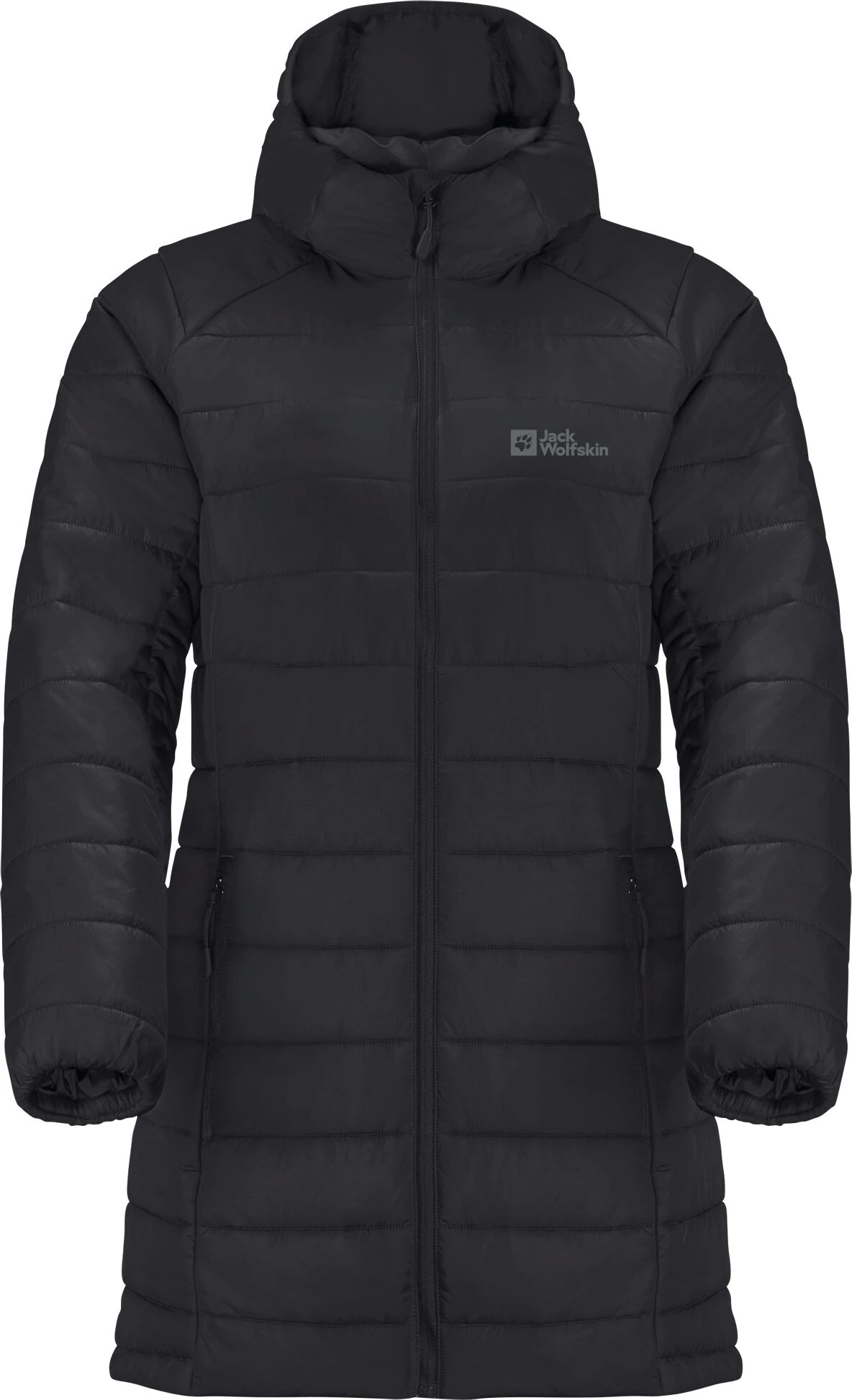 Jack Wolfskin Bergland Isolerede Frakke Damer, Sort 3 Jack Wolfskin Bergland Isolerede Frakke Damer, Sort