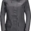 Jack Wolfskin Cape York Paradise Frakke Damer, Grå 1 Jack Wolfskin Cape York Paradise Frakke Damer, Grå -Campingtøj Butik jack wolfskin cape york paradise coat women asphalt 6