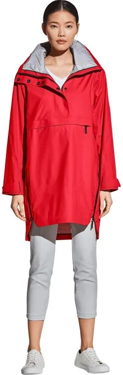 Jack Wolfskin Capetown Jakke Damer, R&oslash;d