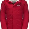Jack Wolfskin Cosy Bear Jakke Piger, Pink -Campingtøj Butik jack wolfskin cosy bear jacket girls indian red 4