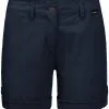 Jack Wolfskin Desert Shorts Damer, Blå 2 Jack Wolfskin Desert Shorts Damer, Blå -Campingtøj Butik jack wolfskin desert shorts women midnight blue 2