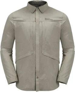 Jack Wolfskin Diskovera LS Shirt Men, Gr&oslash;n