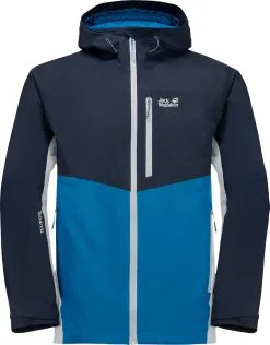 Jack Wolfskin Eagle Peak Jakke Herrer, Bl&aring;