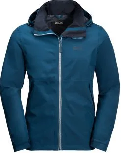 Jack Wolfskin Evandale Jakke Herrer, Gr&oslash;n