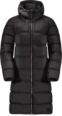 Jack Wolfskin Frozen Palace Frakke Damer, Sort