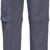 Jack Wolfskin Glastal Zip Away Pants Women, Gr&oslash;n -Campingtøj Butik jack wolfskin glastal zip away pants women dolphin 7 1