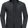 Jack Wolfskin Go Hike Jakke Herrer, Gr&oslash;n/gr&aring; -Campingtøj Butik jack wolfskin go hike jacket men phantom 6